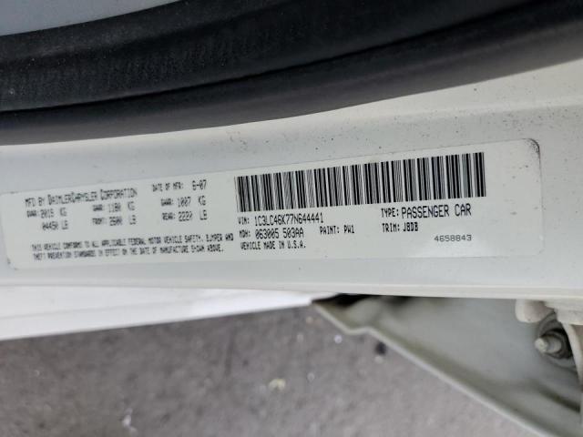 Photo 10 from auction – 2007 CHRYSLER SEBRING with VIN 1C3LC46K77N644441