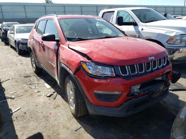 JEEP COMPASS SP 2018 with VIN 3C4NJDAB9JT281732 - Photo from auction