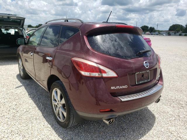 Photo 3 from auction – 2012 NISSAN MURANO S with VIN JN8AZ1MW0CW218539