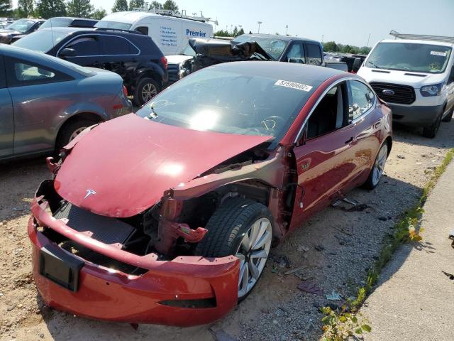 Photo 2 from auction – 2018 TESLA MODEL 3 with VIN 5YJ3E1EA8JF155033