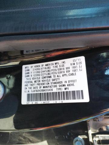 Photo 10 from auction – 2011 ACURA RDX with VIN 5J8TB2H26BA005436