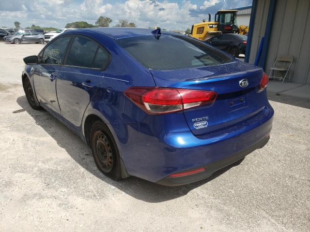 Photo 3 from auction – 2017 KIA FORTE LX with VIN 3KPFK4A78HE060179