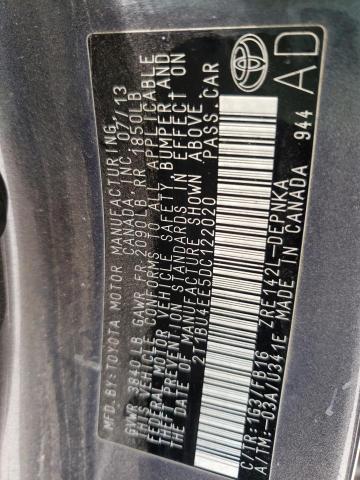 Фото 10 с аукциона – 2013 TOYOTA COROLLA BA с VIN 2T1BU4EE5DC122020