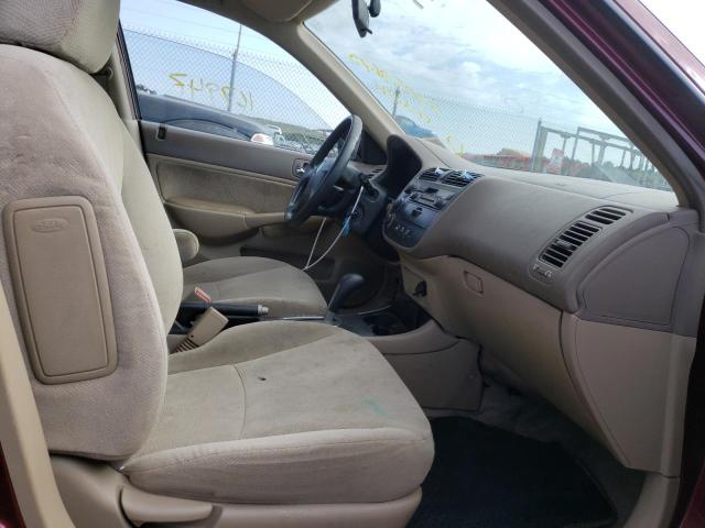 Photo 5 from auction – 2002 HONDA CIVIC LX with VIN 1HGES16692L026391