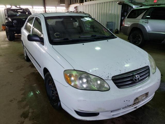 TOYOTA COROLLA CE 2003 with VIN JTDBR32E230005021 - Photo from auction