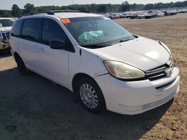 TOYOTA SIENNA CE 2004 with VIN 5TDZA23CX4S184579 - Photo from auction