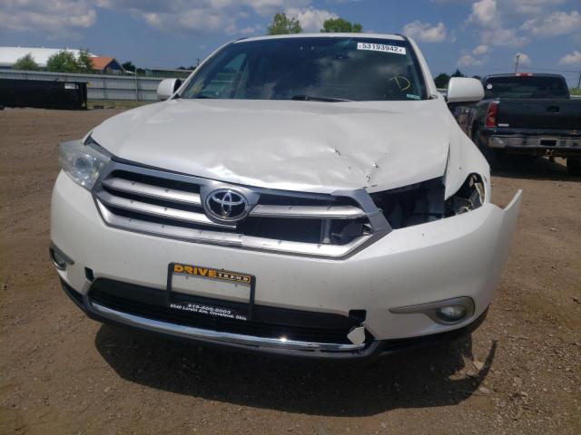 Photo 9 from auction – 2013 TOYOTA HIGHLANDER with VIN 5TDBK3EH3DS245140