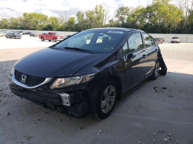 Photo 2 from auction – 2014 HONDA CIVIC LX with VIN 2HGFB2F56EH548298