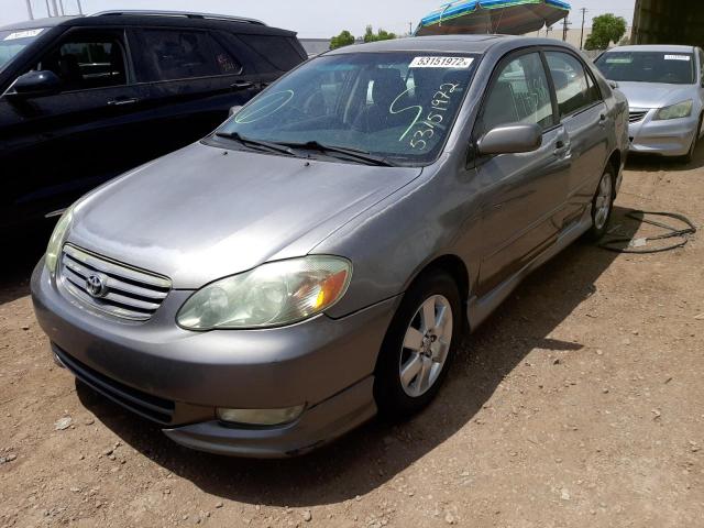 Photo 2 from auction – 2003 TOYOTA COROLLA CE with VIN 1NXBR32E83Z061081