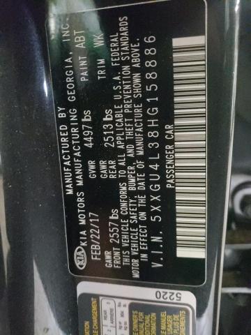 Photo 10 from auction – 2017 KIA OPTIMA EX with VIN 5XXGU4L38HG158886