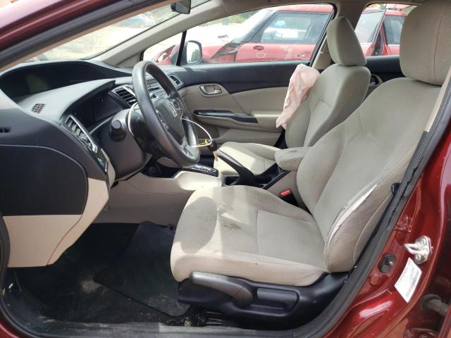 Photo 5 from auction – 2013 HONDA CIVIC LX with VIN 2HGFB2F56DH585155