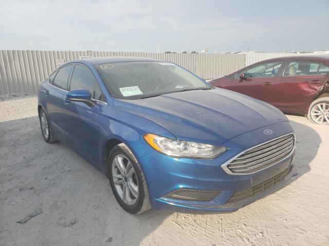 Photo 1 from auction – 2018 FORD FUSION SE with VIN 3FA6P0HD1JR210885