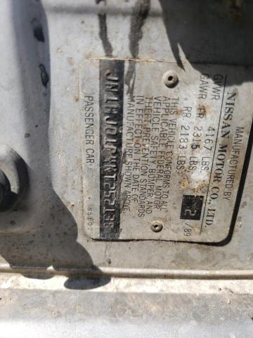 Photo 10 from auction – 1989 NISSAN MAXIMA with VIN JN1HJ01P4KT252138