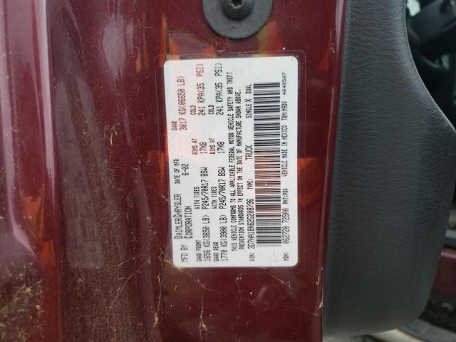 Photo 10 from auction – 2002 DODGE RAM 1500 with VIN 3D7HA18N62G208796