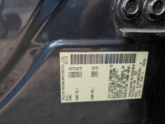 Photo 10 from auction – 2013 NISSAN MAXIMA S with VIN 1N4AA5APXDC830084