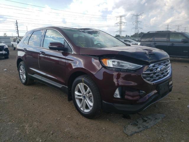 FORD EDGE SEL 2020 with VIN 2FMPK4J97LBB42423 - Photo from auction