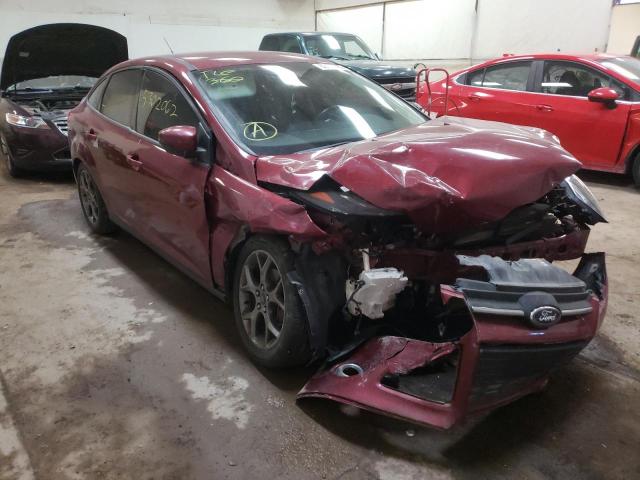 FORD FOCUS SE 2014 with VIN 1FADP3F24EL256483 - Photo from auction