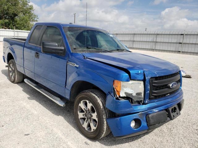 FORD F150 SUPER 2014 with VIN 1FTEX1CMXEFA56019 - Photo from auction