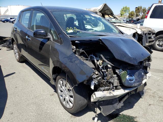 NISSAN LEAF S 2015 with VIN 1N4AZ0CP3FC315911 - Photo from auction