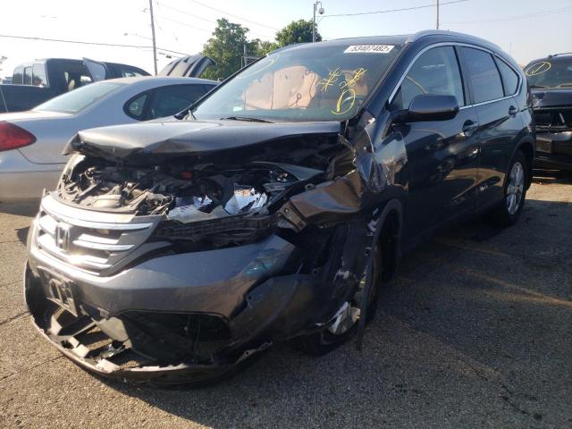 Photo 2 from auction – 2012 HONDA CR-V EXL with VIN 5J6RM4H74CL073390