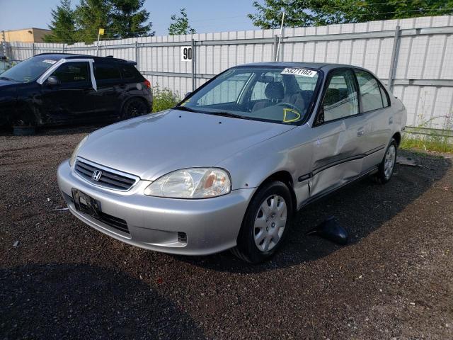 Photo 2 from auction – 2000 HONDA CIVIC BASE with VIN 2HGEJ6611YH925238