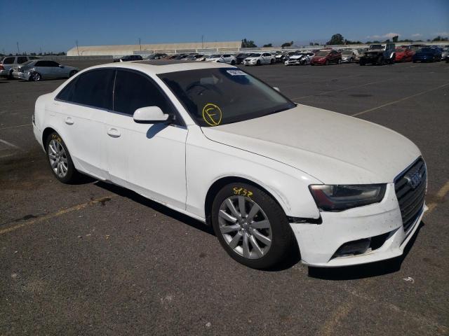 AUDI A4 PREMIUM 2013 with VIN WAUAFAFL4DN042770 - Photo from auction