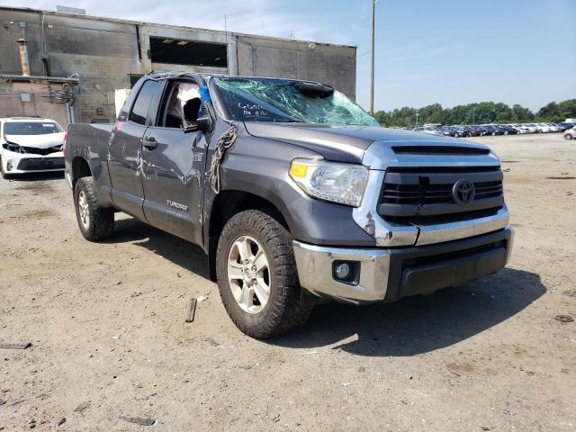 TOYOTA TUNDRA DOU 2015 with VIN 5TFRY5F12FX181860 - Photo from auction