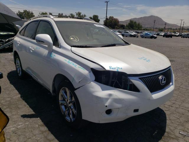 LEXUS RX 350 2010 with VIN JTJZK1BA1A2001030 - Photo from auction