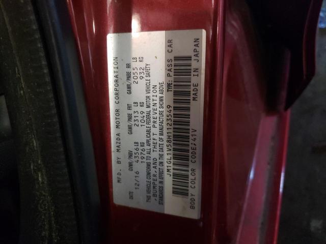 Photo 10 from auction – 2017 MAZDA 6 TOURING with VIN JM1GL1V58H1123549
