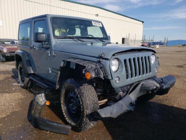 Photo 1 from auction – 2015 JEEP WRANGLER S with VIN 1C4AJWAG0FL534655