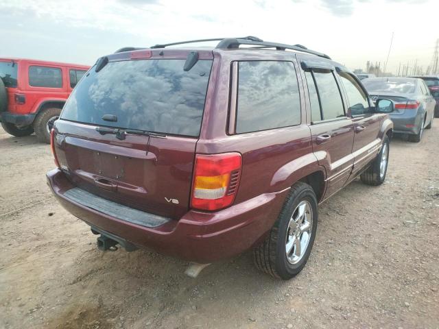 Photo 4 from auction – 2002 JEEP GRAND CHER with VIN 1J4GW58N72C303668