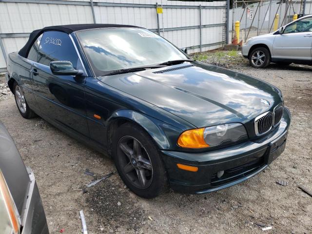 BMW 325 CI 2002 with VIN WBABS33442JY58584 - Photo from auction