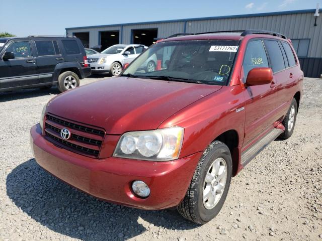 Photo 2 from auction – 2002 TOYOTA HIGHLANDER with VIN JTEGF21AX20058423