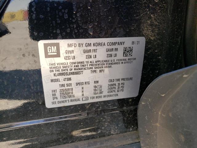 Photo 10 from auction – 2022 BUICK ENCORE GX with VIN KL4MMDSL8NB068377