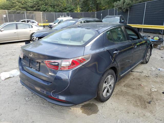 Photo 4 from auction – 2014 KIA OPTIMA HYB with VIN KNAGM4AD9E5075850