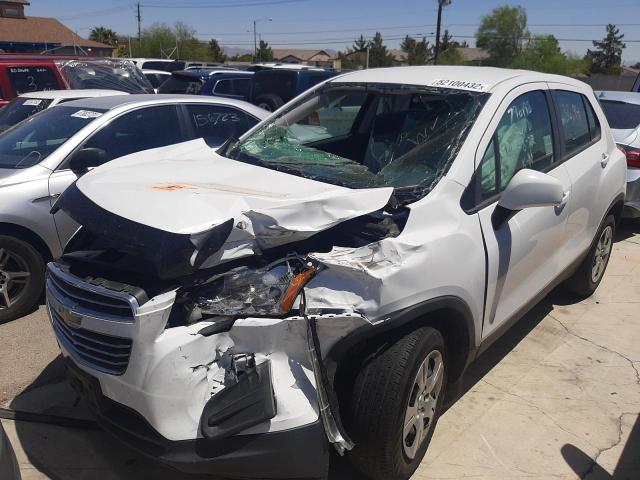 Photo 2 from auction – 2016 CHEVROLET TRAX LS with VIN 3GNCJKSB0GL273335