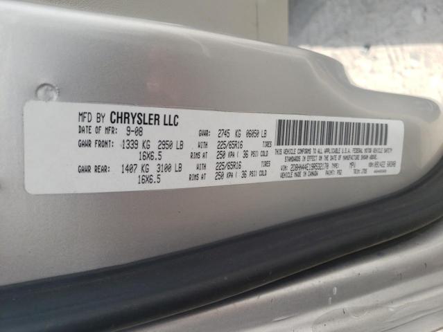 Photo 10 from auction – 2009 DODGE GRAND CARA with VIN 2D8HN44E19R532170