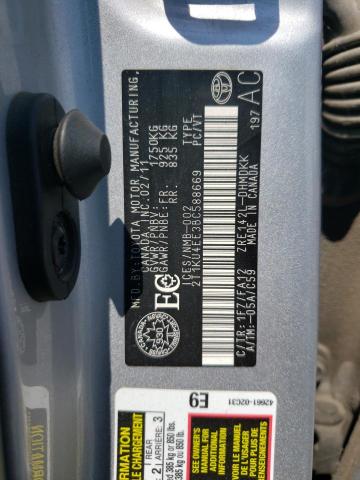 Photo 10 from auction – 2011 TOYOTA COROLLA MA with VIN 2T1KU4EE3BC588669