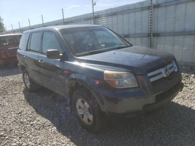 HONDA PILOT LX 2006 with VIN 5FNYF18126B021768 - Photo from auction