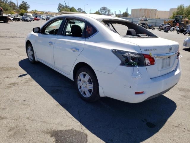 Photo 3 from auction – 2015 NISSAN SENTRA S with VIN 3N1AB7AP3FL691851