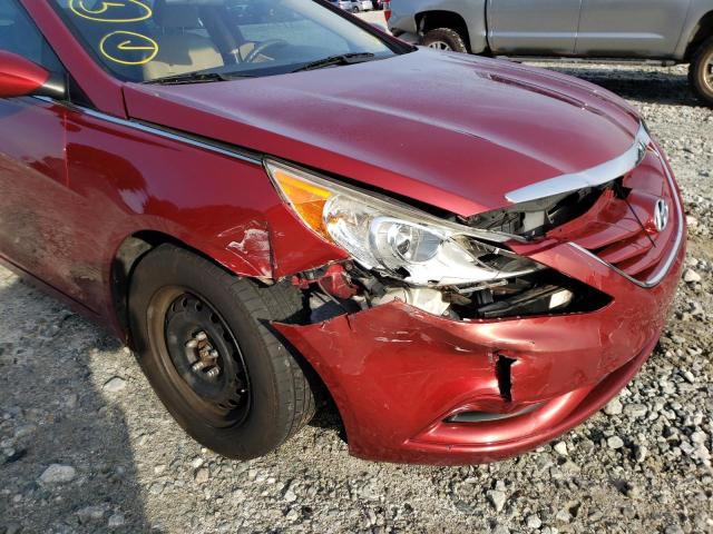 Photo 9 from auction – 2011 HYUNDAI SONATA GLS with VIN 5NPEB4AC0BH193644
