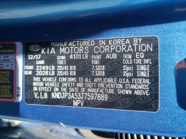 Photo 10 from auction – 2018 KIA SOUL + with VIN KNDJP3A53J7597889