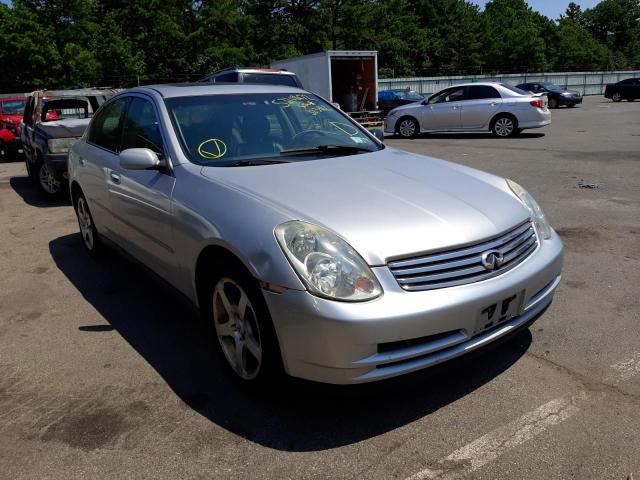 INFINITI G35 2003 with VIN JNKCV51E13M323412 - Photo from auction