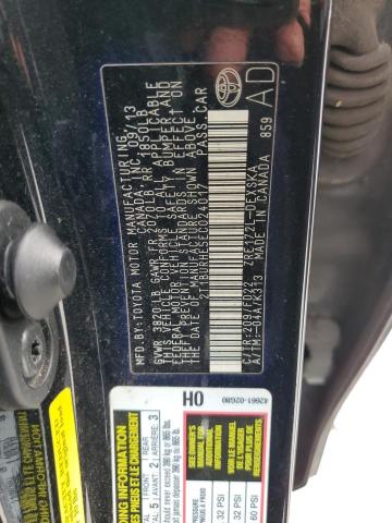 Photo 10 from auction – 2014 TOYOTA COROLLA L with VIN 2T1BURHE5EC024017