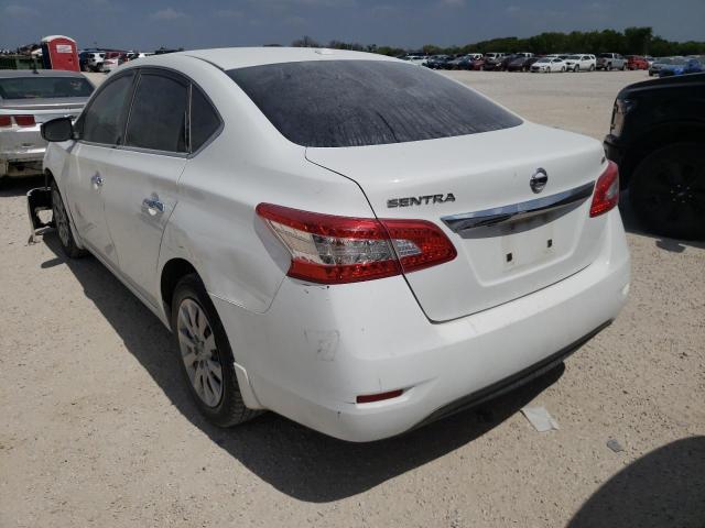 Photo 3 from auction – 2015 NISSAN SENTRA S with VIN 3N1AB7AP0FL695100