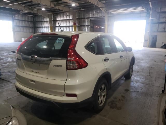 Photo 4 from auction – 2016 HONDA CR-V LX with VIN 5J6RM4H33GL013166