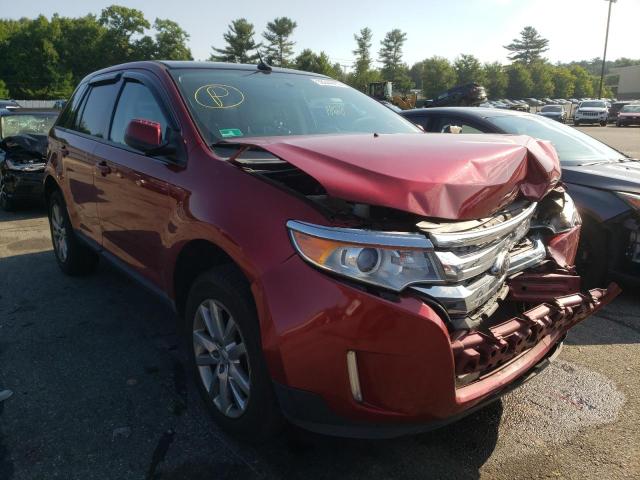 FORD EDGE SEL 2014 with VIN 2FMDK4JC4EBA93358 - Photo from auction