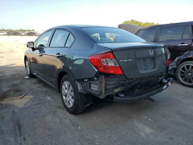 Photo 3 from auction – 2012 HONDA CIVIC LX with VIN 2HGFB2F51CH584428