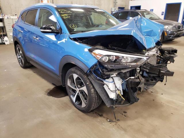 HYUNDAI TUCSON LIM 2016 with VIN KM8J33A24GU030100 - Photo from auction