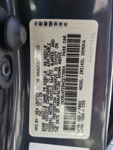 Photo 10 from auction – 2010 TOYOTA COROLLA AU with VIN 1NXBU4EE8AZ273864